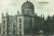alte, schwarz-weiße Postkarte von Czernowitz, darauf zu sehen ist der Tempel - die größte Synagoge der Stadt