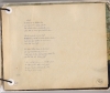 Handschrift des Gedichtes "Abend I"
